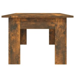 Table basse Chêne fumé 100x60x42 cm Bois d'ingénierie 620764620764