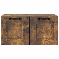 Meuble TV mural Chêne fumé 59,5 x 41 x 30 cm Bois d'ingénierie 620765620765