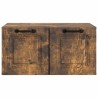 Meuble TV mural Chêne fumé 59,5 x 41 x 30 cm Bois d'ingénierie 620765620765