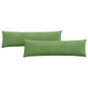 Coussins de canapé 2 pcs Vert clair 145 x 40 cm 620768620768