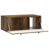 Meuble TV mural 78,5 x 41 x 30 cm Chêne fumé Bois d'ingénierie 620770620770