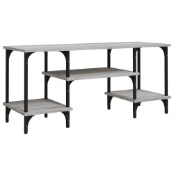 Meuble TV sonoma gris 102x35x45,5 cm bois d'ingénierie 620775620775