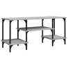 Meuble TV sonoma gris 102x35x45,5 cm bois d'ingénierie 620775620775