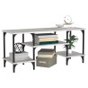 Meuble TV sonoma gris 102x35x45,5 cm bois d'ingénierie 620775620775