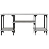 Meuble TV sonoma gris 102x35x45,5 cm bois d'ingénierie 620775620775