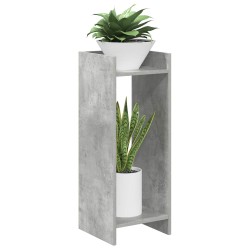Support de Plante Gris Béton 30 x 30 x 80 cm Bois d’ingénierie 620778620778