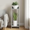 Support de Plante Gris Béton 30 x 30 x 80 cm Bois d’ingénierie 620778620778