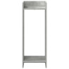 Support de Plante Gris Béton 30 x 30 x 80 cm Bois d’ingénierie 620778620778