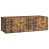 Meuble TV mural 98 x 41 x 30 cm Chêne fumé Bois d'ingénierie 620784620784