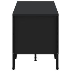 Meuble TV noir 180x34x41 cm bois d'ingénierie 620786620786