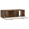 Meuble TV mural Chêne fumé 98 x 41 x 30 cm Bois d'ingénierie 620787620787