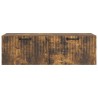 Meuble TV mural Chêne fumé 98 x 41 x 30 cm Bois d'ingénierie 620787620787