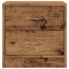 Table de chevet vieux bois 40x30x40 cm bois d'ingénierie 620788620788