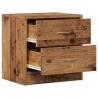 Table de chevet vieux bois 40x30x40 cm bois d'ingénierie 620788620788