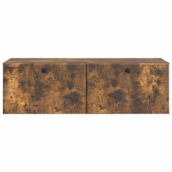 Meuble TV mural 98 x 41 x 30 cm Chêne fumé Bois d'ingénierie 620789620789