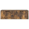 Meuble TV mural Chêne fumé 98 x 41 x 30 cm Bois d'ingénierie 620792620792