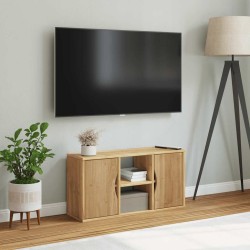 Meuble TV ODDA 79x24x40 cm bois massif pin 620794620794