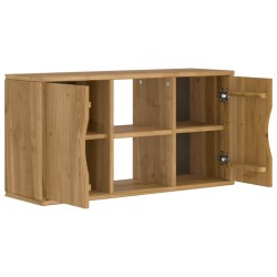Meuble TV ODDA 79x24x40 cm bois massif pin 620794620794
