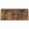 Meuble TV mural Chêne fumé 78,5 x 41 x 30 cm Bois d'ingénierie 620796620796