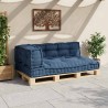 Coussin de canapé sur palette 3 pcs Indigo 120 x 80 x 38 cm 620806620806