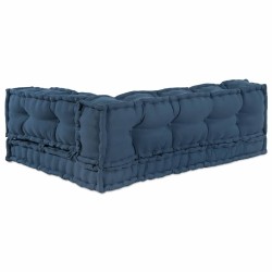Coussin de canapé sur palette 3 pcs Indigo 120 x 80 x 38 cm 620806620806
