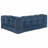 Coussin de canapé sur palette 3 pcs Indigo 120 x 80 x 38 cm 620806620806