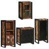 Ensemble de mobilier de salle de bain 4 pcs Bois massif recyclé 620809620809