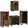 Ensemble de mobilier de salle de bain 4 pcs Bois massif recyclé 620809620809