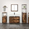 Ensemble de mobilier de salle de bain 3 pcs Chêne fumé 620815620815