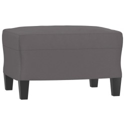Ensemble de canapés 3 pcs avec coussins Gris Similicuir 620816620816