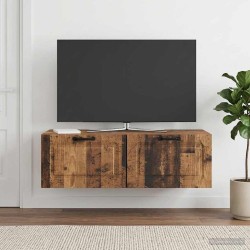 Meuble TV mural Bois ancien 98 x 41 x 30 cm Bois d'ingénierie 620817620817