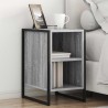 Table de chevet Gris Sonoma 39.5 x 30 x 50 cm Bois d'ingénierie 620819620819