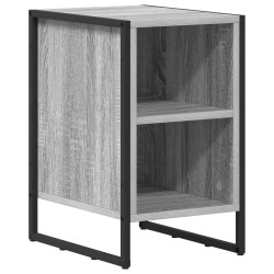 Table de chevet Gris Sonoma 39.5 x 30 x 50 cm Bois d'ingénierie 620819620819