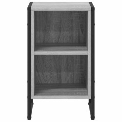 Table de chevet Gris Sonoma 39.5 x 30 x 50 cm Bois d'ingénierie 620819620819