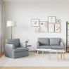 Ensemble de Canapés 2 pcs Gris clair 144 x 80 x 85 cm tissu 620821620821