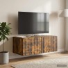 Meuble TV mural 78,5 x 41 x 30 cm Chêne fumé Bois d'ingénierie 620828620828