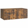 Meuble TV mural 78,5 x 41 x 30 cm Chêne fumé Bois d'ingénierie 620828620828