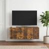 Meuble TV mural 78,5 x 41 x 30 cm Chêne fumé Bois d'ingénierie 620828620828