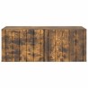 Meuble TV mural 78,5 x 41 x 30 cm Chêne fumé Bois d'ingénierie 620828620828