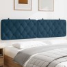 Coussin de tête de lit bleu 200 cm velours 620832620832