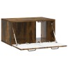 Meuble TV mural Chêne fumé 59,5 x 41 x 30 cm Bois d'ingénierie 620837620837