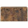 Meuble TV mural Chêne fumé 59,5 x 31 x 30 cm Bois d'ingénierie 620838620838