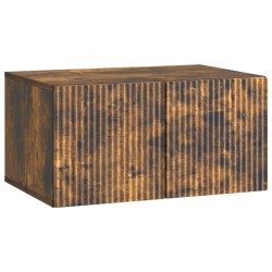 Meuble TV mural Chêne fumé 59,5 x 41 x 30 cm Bois d'ingénierie 620839620839