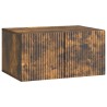 Meuble TV mural Chêne fumé 59,5 x 41 x 30 cm Bois d'ingénierie 620839620839