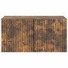 Meuble TV mural Chêne fumé 59,5 x 41 x 30 cm Bois d'ingénierie 620839620839