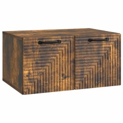 Meuble TV mural Chêne fumé 59,5 x 41 x 30 cm Bois d'ingénierie 620841620841