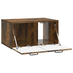 Meuble TV mural Chêne fumé 59,5 x 41 x 30 cm Bois d'ingénierie 620841620841