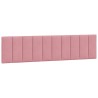 Coussin de tête de lit Hanko rose 200 cm velours 620843620843