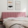 Coussin de tête de lit Hanko rose 200 cm velours 620843620843