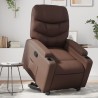 Fauteuil inclinable marron similicuir 620847620847
